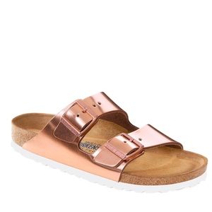 Brand New Rose Gold Birkenstocks